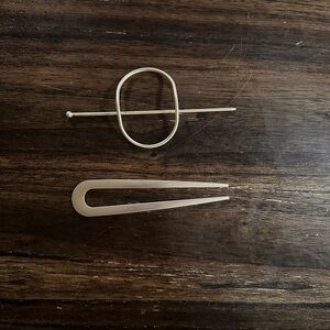 Gold Hair Accessories Set